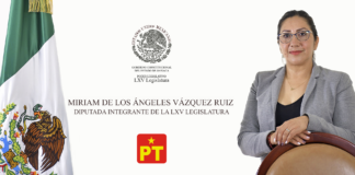 Desbandada en el PT, se va Miriam de Los Ángeles