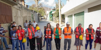 Continúa gobierno municipal con inauguración de obras en la capital