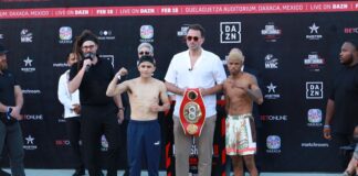 Pesaje oficial, antesala de pelea estelar de Campeones de la Guelaguetza