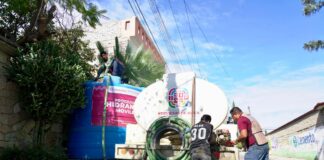 Instala Soapa 30 hidrantes como acción emergente de abastecimiento de agua