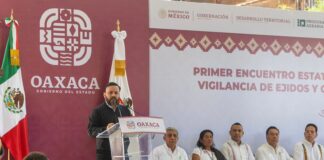Realiza Oaxaca Primer Encuentro Estatal con Órganos de Representación de Ejidos y Comunidades