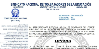 Sección 22 alista bloqueos para coberturar mesa de diálogo en CDMX