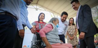 Recibe DIF Oaxaca donación de 350 sillas de ruedas