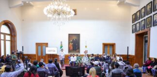 Anuncian control y liquidación del incendio en San Lucas Quiaviní al 100%