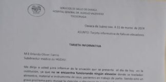 Sin funcionar elevadores del hospital “Aurelio Valdivieso”
