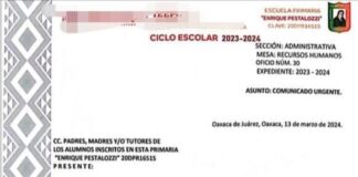 Suspende clases primaria Enrique Pestalozzi por falta de agua en el plantel