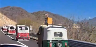 En breve la sanción a Mototaxis y urbano que circularon por autopista a la Costa: SEMOVI