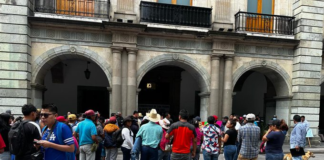 Antorcha Campesina regresa a Palacio de Gobierno, exige recursos