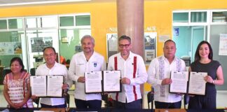 Firma Congreso de Oaxaca convenio de colaboración con la UABJO y la ANUIES