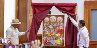 Calenda de la Hermandad, imagen oficial de la Guelaguetza 2024