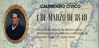 EfeméridesRIO: Yucatán se separa de México como protesta contra el gobierno centralista