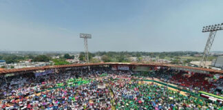 Más de 100 mil personas muestran su apoyo a Claudia Sheinbaum en Campeche