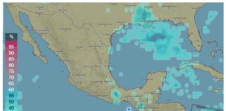 Emiten aviso por probabilidad de lluvias y tormentas en las siguientes horas