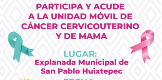 Realizarán tomas para detección de cáncer cervicouterino y de mama