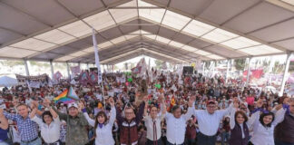 Claudia Sheinbaum va por mejor movilidad, acceso al agua potable y protección al medio ambiente