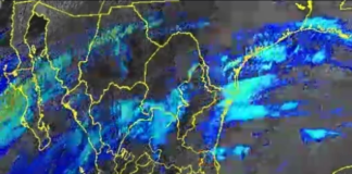 Se prevé nublados, lluvias y tormentas para esta noche de martes en el estado
