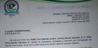 Comuneras de Juquila piden pago a Telmex por instalación de fibra óptica
