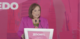 De la seguridad me encargo Yo: Xóchitl Gálvez Ruiz