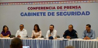 Informan sobre acciones estratégicas en materia de seguridad en Oaxaca