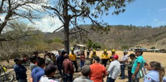 Definen plan estratégico para combatir incendio en la zona de Chimalapas