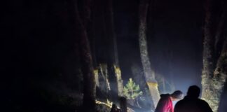 Pobladores de San Juan del Estado sofocaron fuego en bosque