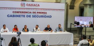 Mantienen acciones conjuntas para garantizar el bienestar de Oaxaca