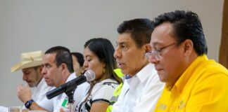 Continúan estrategias de atención de incendios forestales en Sierra de Flores Magón