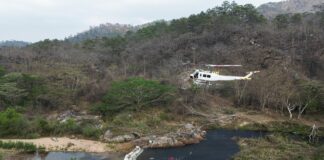 Avanzan 142 combatientes con trabajos terrestres y aéreos en incendio de los Chimalapas: Coesfo