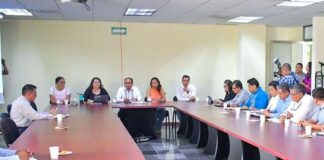 Diputadas y diputados participan en mesa de trabajo interinstitucional para atender una de las grandes prioridades como lo es, el abasto de agua en Oaxaca
