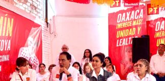 Presenta PT Planilla para la presidencia de Oaxaca de Juárez, va Jocabed Betanzos