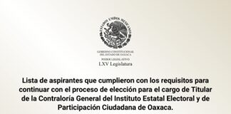 Acreditan 12 aspirantes para continuar con proceso para elección del Titular de la Contraloría General del IEEPCO