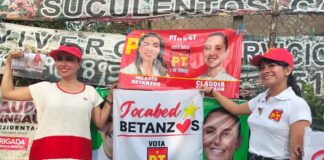 A ras de tierra lleva Jocabed Betanzos campaña al Ejido Guadalupe Victoria
