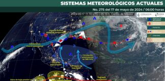 Probabilidad de lluvias aisladas principalmente en zonas serranas de Oaxaca para este viernes