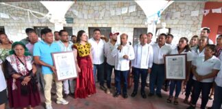 Entregan congresistas decretos mediante los cuales se declara el “Día de las canteras y los canteros de Oaxaca”