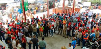 Recibe personal del área de barrido a planilla del Partido del Trabajo