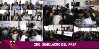 Realiza IEEPCO Segundo Simulacro del PREP