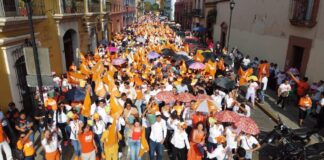 Midieron fuerza cuatro candidatos a la presidencia municipal de Oaxaca