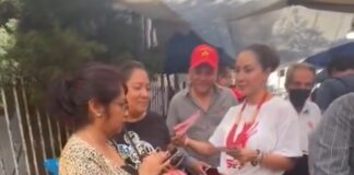 Recorrió Jocabed Betanzos el tianguis de la colonia Reforma