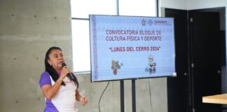 Presentan Convocatoria de Cultura Física y Deporte “Lunes del Cerro 2024”
