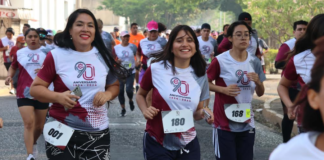 Lauro Gutiérrez y Edith Reyes conquistan atlética de la EST1