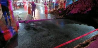 Provoca accidente vehicular afectaciones en suministro de agua en zona norte de la ciudad de Oaxaca
