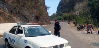 Suspenden circulación en la Carretera 175 Oaxaca- Tuxtepec por incendio forestal