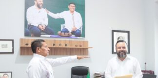 Asume el cargo como nuevo subsecretario de Desarrollo Político, Angelino López