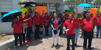Sindicalizados del Conalep amagan con iniciar una huelga