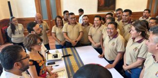 Recibe Gobierno del Estado de Oaxaca pliego petitorio de Sección 35 del SNTSA