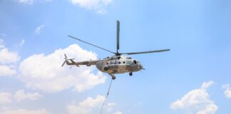 Continúan los trabajos de combate en incendio forestal de Tepelmeme