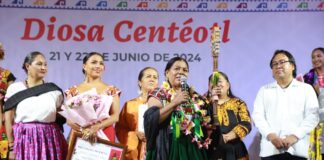 ¡De Santiago Juxtlahuaca, la Diosa Centéotl 2024!