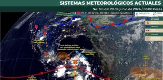 Se prevén lluvias fuertes en varias regiones de Oaxaca para este sábado