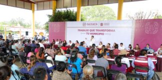 Trabajo que Transforma tu Municipio llega a Santa Ana Zegache