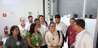 Verifica IEEPCO puesta en ceros del PREP Notario Público da fe de la actividad